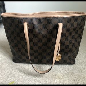 Michael Kors Checkered Tote